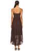 Vita Dress-Brown