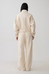 Denim Jacket - Cream