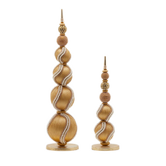 Royal Pearl Christmas Topiary Finial