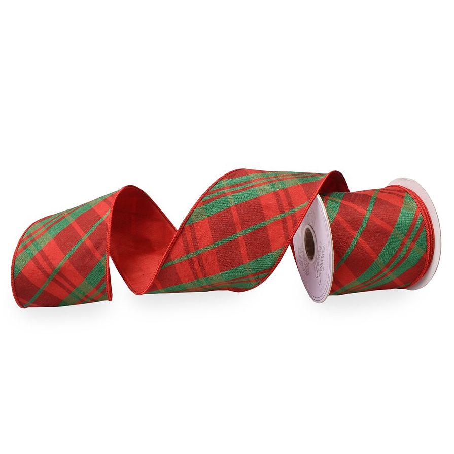 Tartan Twist Christmas Ribbon 4 x 10yds