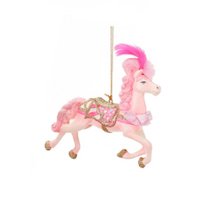 Cotton Candy Carnival Horse Ornaments 14.5cm