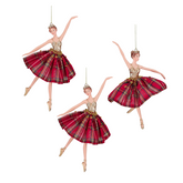 Highland Tartan Ballerina Troupe 6.75 (Set of 3)