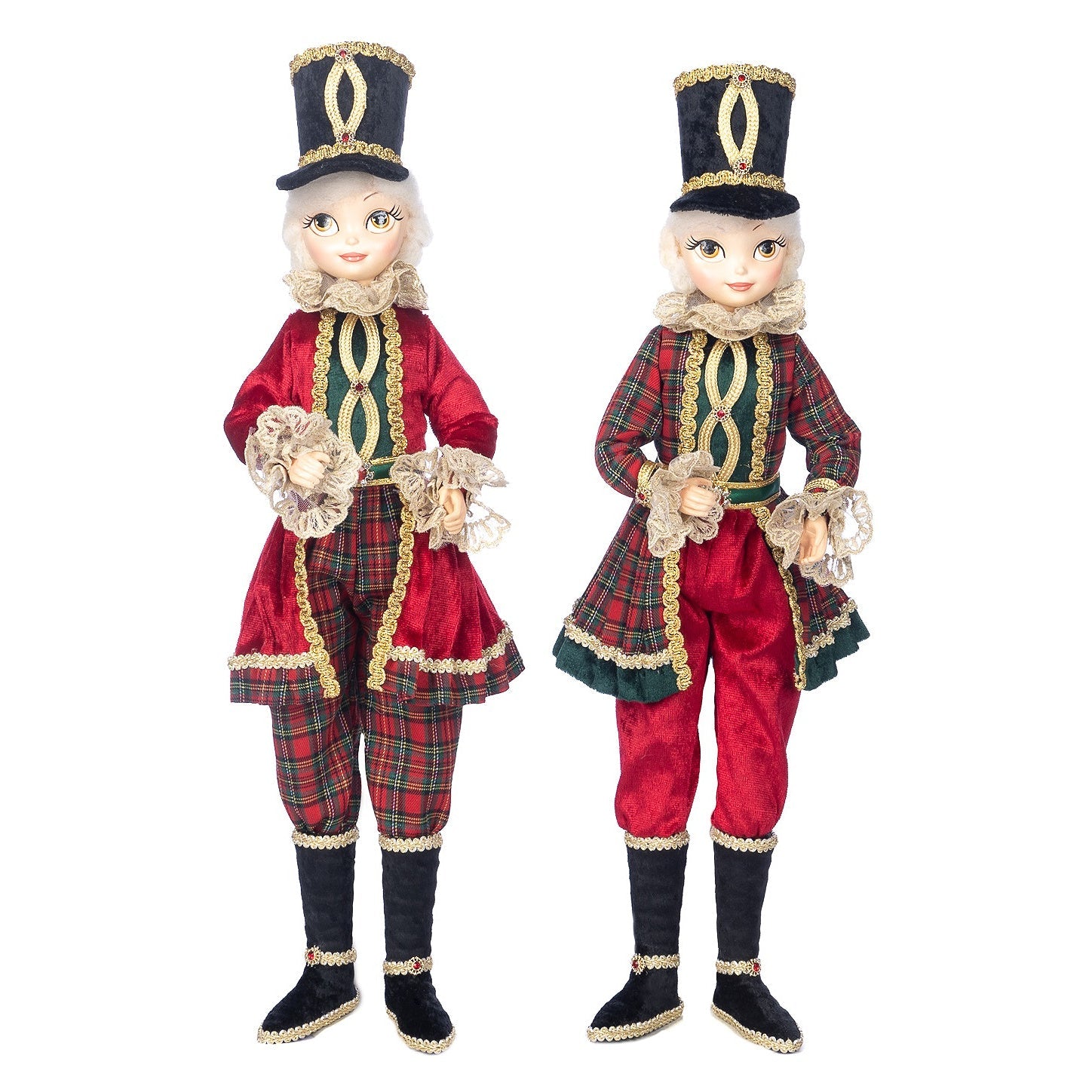 Highland Tartan Nutcracker Boy Doll 50cm