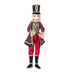 Highland Tartan Nutcracker Boy Doll 50cm
