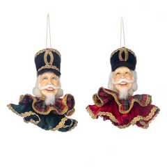 Highland Tartan Nutcracker Ornaments 18cm (Set of 2)