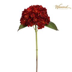 Winward Christmas Red Hydrangea Stem 46cm