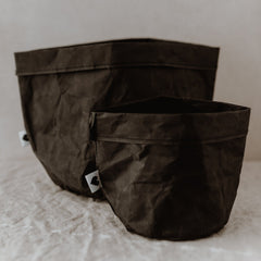 Paperbag 2er Set schwarz