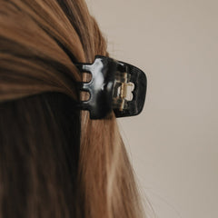 Haarspange klein Herz Night