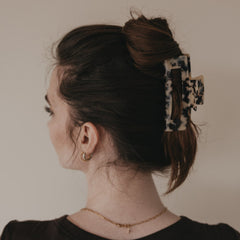 Haarspange eckig Maxi Leo