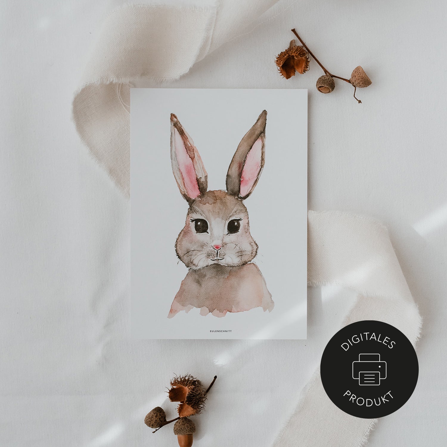 Poster Hase zum Download