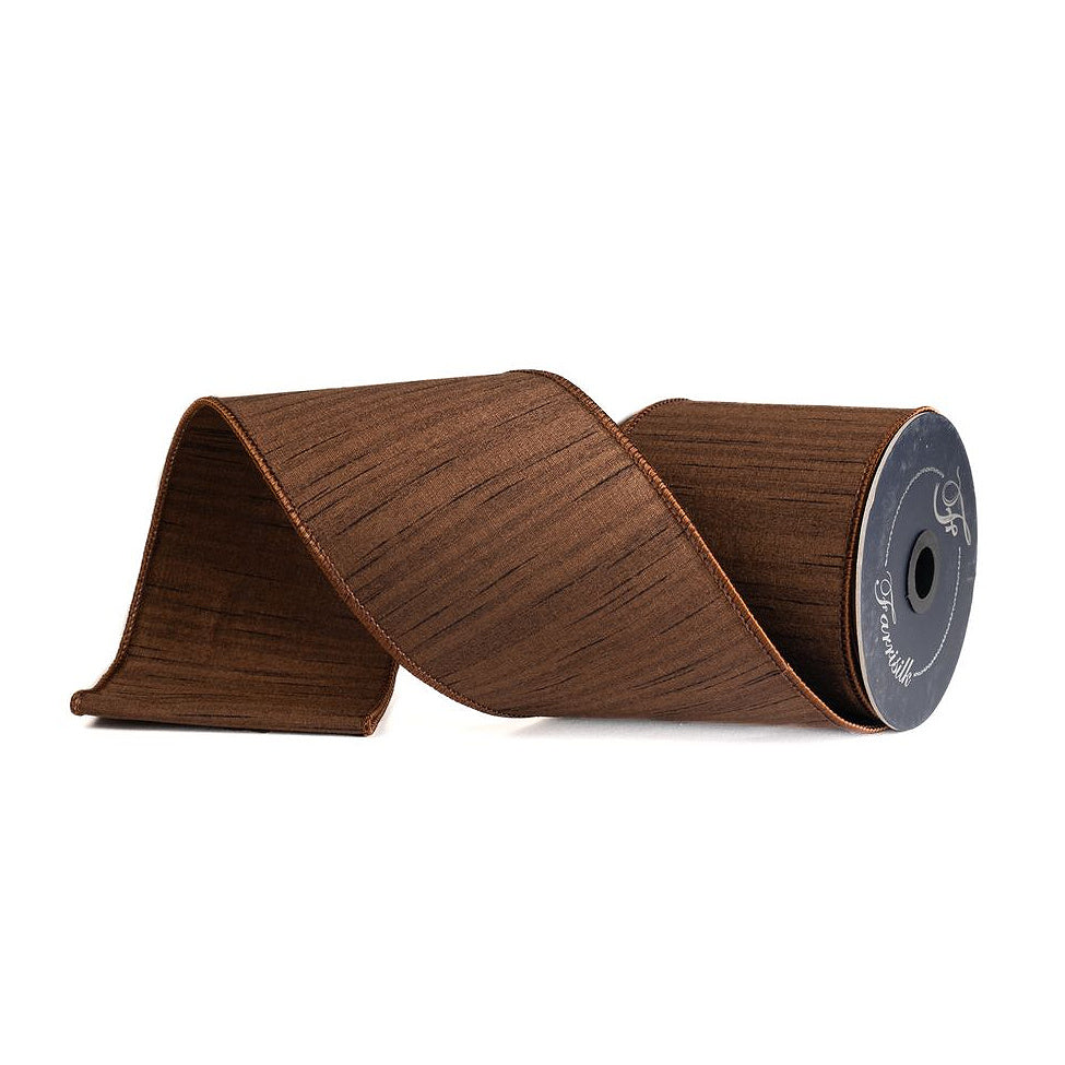Shimmering Silk Espresso Ribbon 2.5 x 10yds