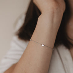 Armband Jackie Silber