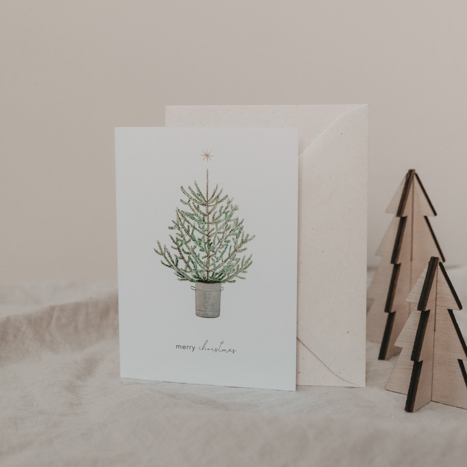 Klappkarte Weihnachtsbaum