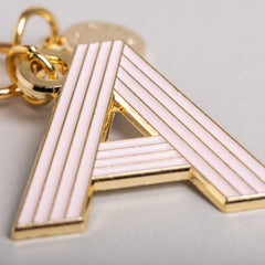 ABC Schlüsselanhänger rosa