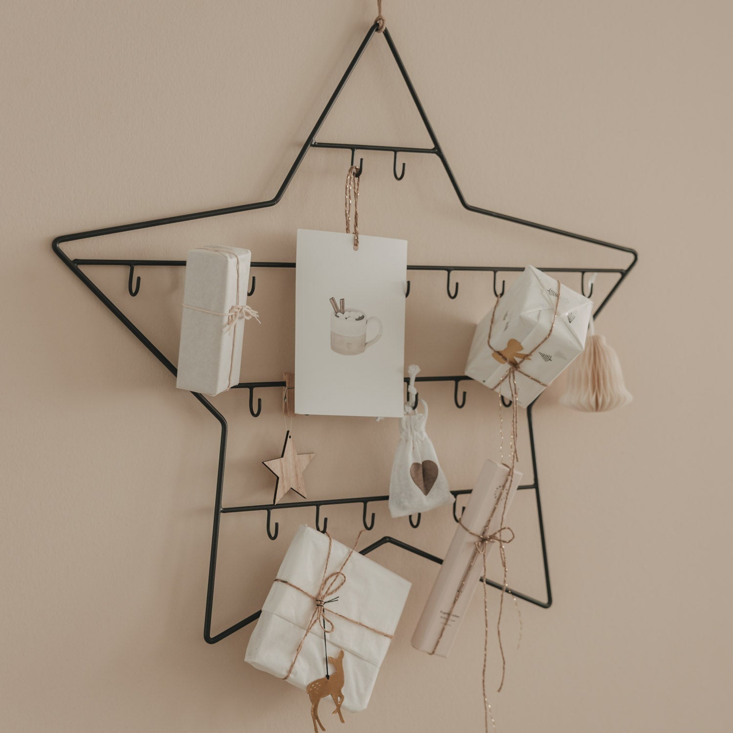 Adventskalender Stern klein