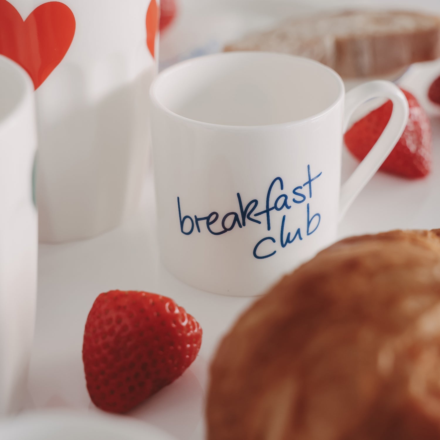Kleine Tasse Breakfast club dunkelblau
