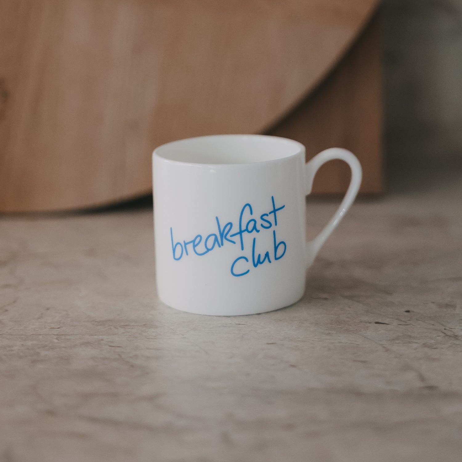 Kleine Tasse Breakfast club hellblau