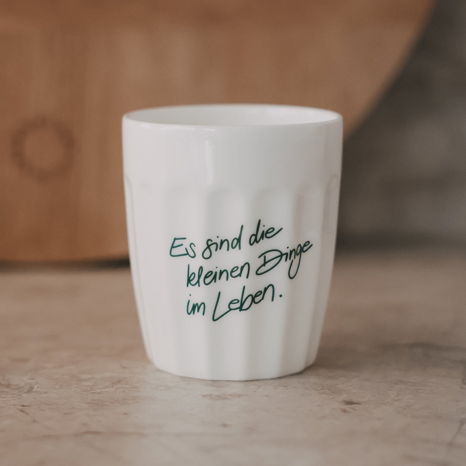 Becher Kleine Dinge grün