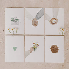 Kartenset Thank you im 6er Set