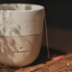 Becher Glücklich