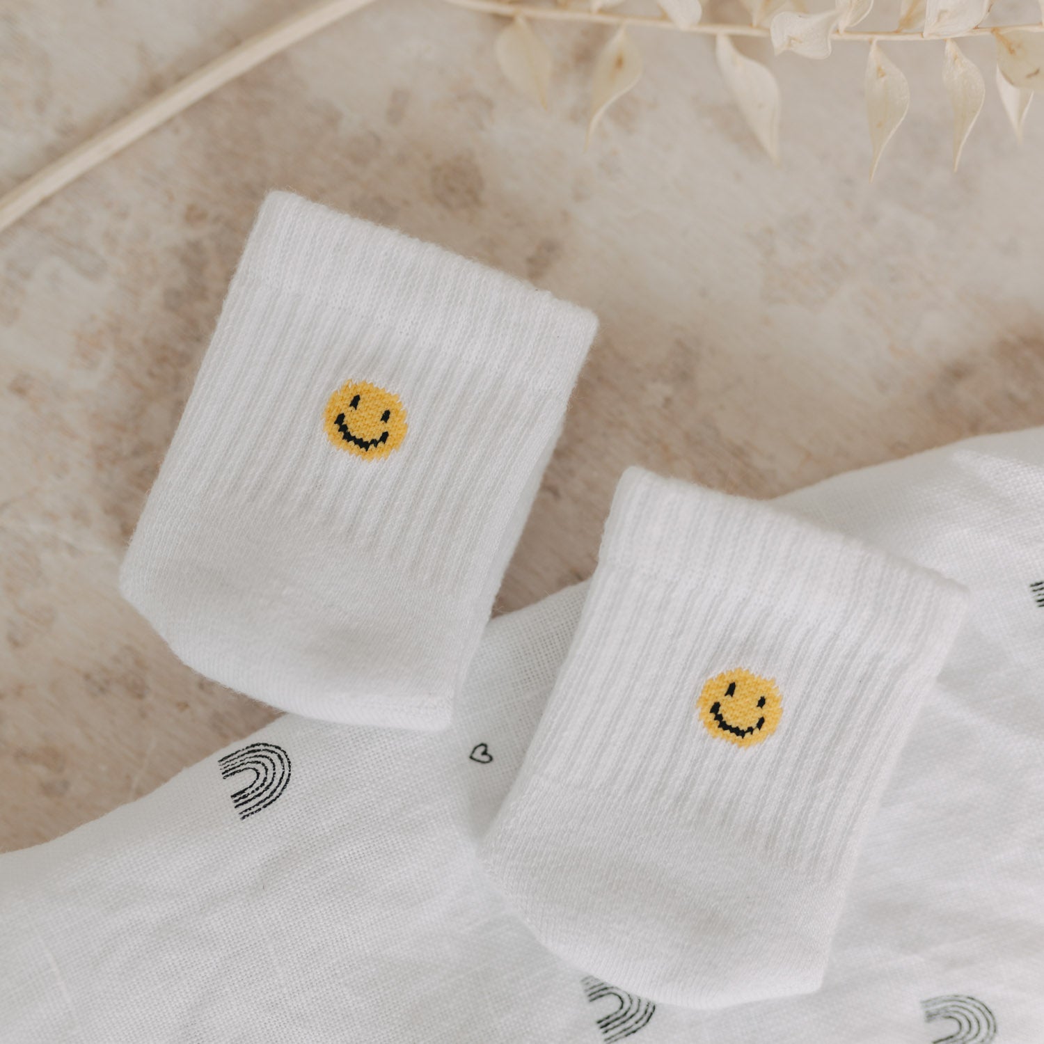 Babysocken Smiley 16-18
