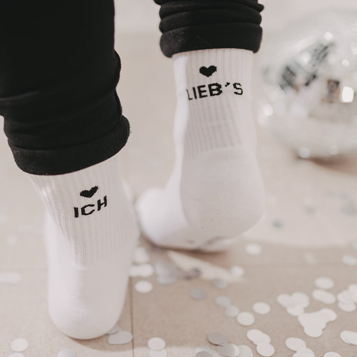Socken Ich liebs