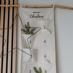 Adventskalender Merry Christmas 30cm