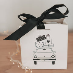 Geschenktüte Christmas car verschiedene Größen