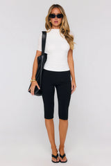 Keep Them Looking Mesh Top White