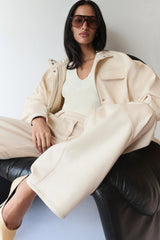 Denim Jacket - Cream