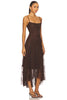 Vita Dress-Brown
