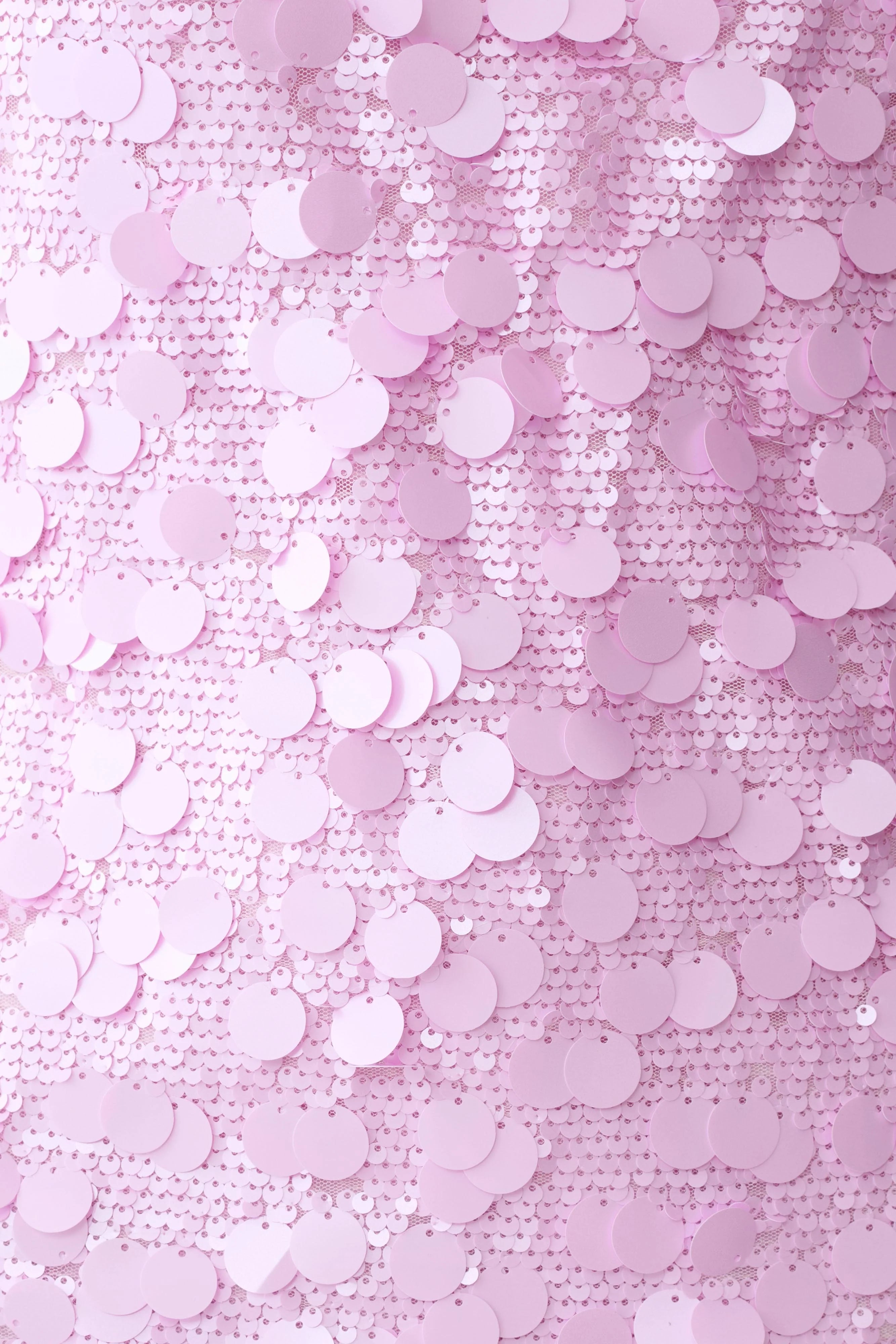 Caralee Sequin Halter Mini Dress - Pale Pink