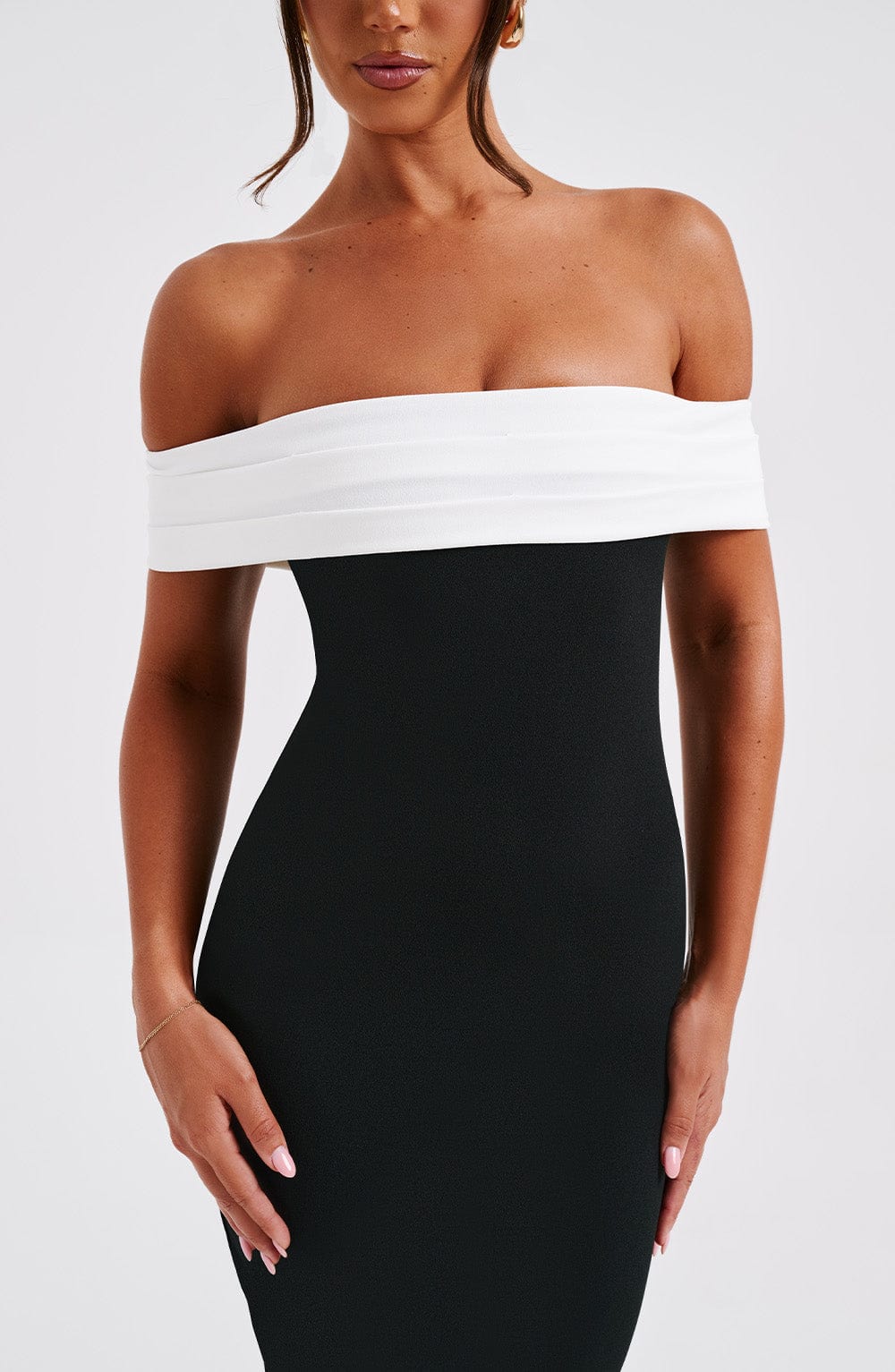 Bex Midi Dress - Black