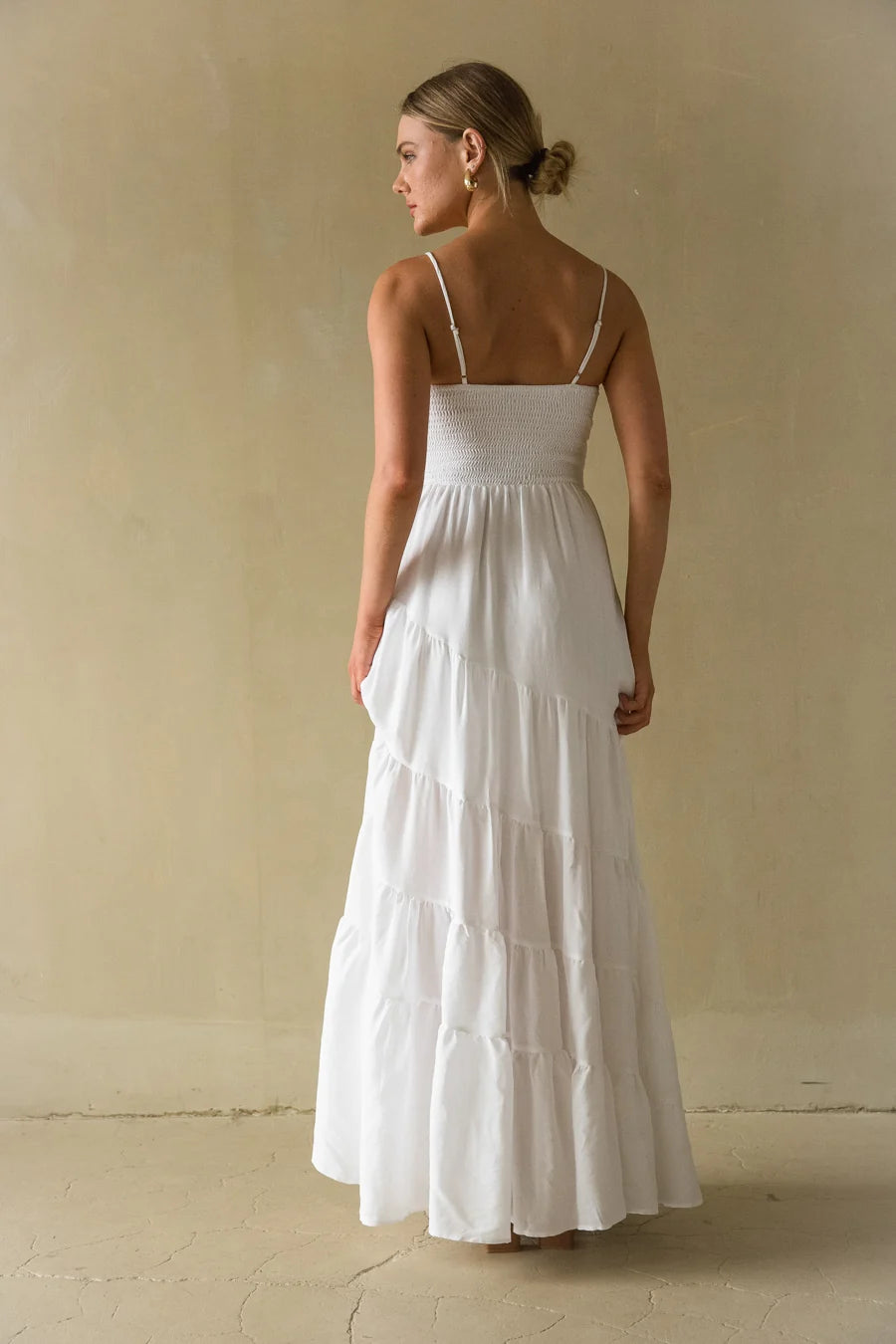 Donna Twist Front Maxi Dress