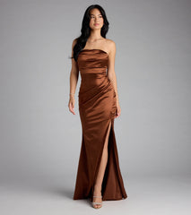 Elani Satin Mermaid Formal Dress