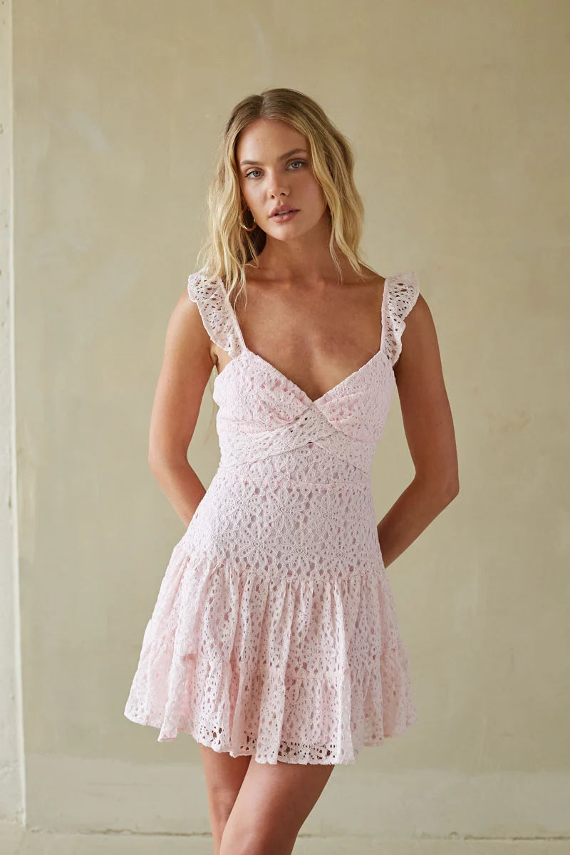 Liliana Lace Mini Dress