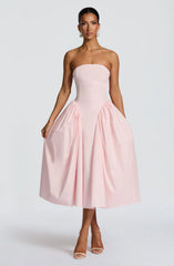 Darla Midi Dress - Blush