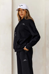 BASE Slip On New York Hoodie Black