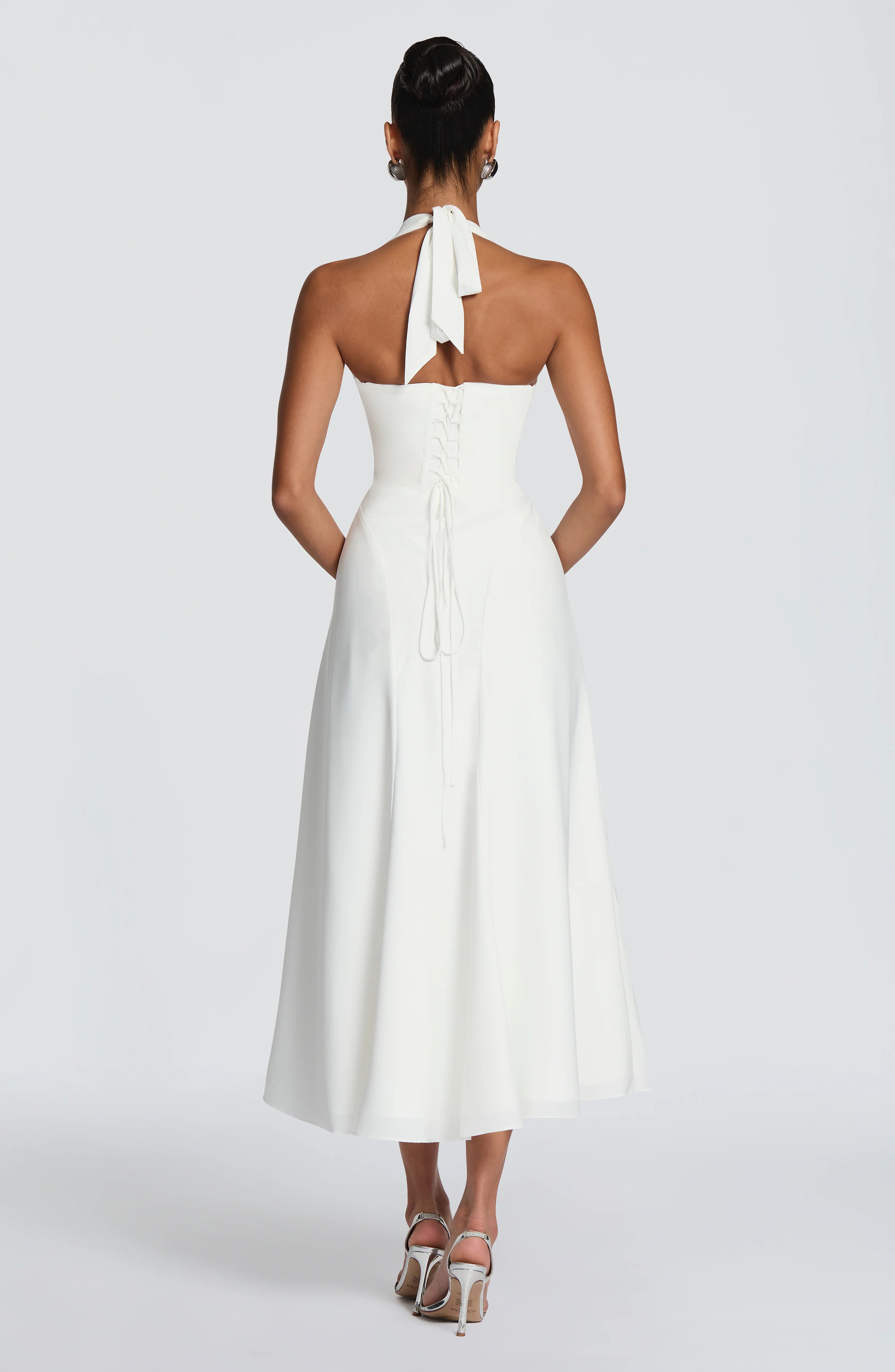 Hayden Midi Dress - Ivory