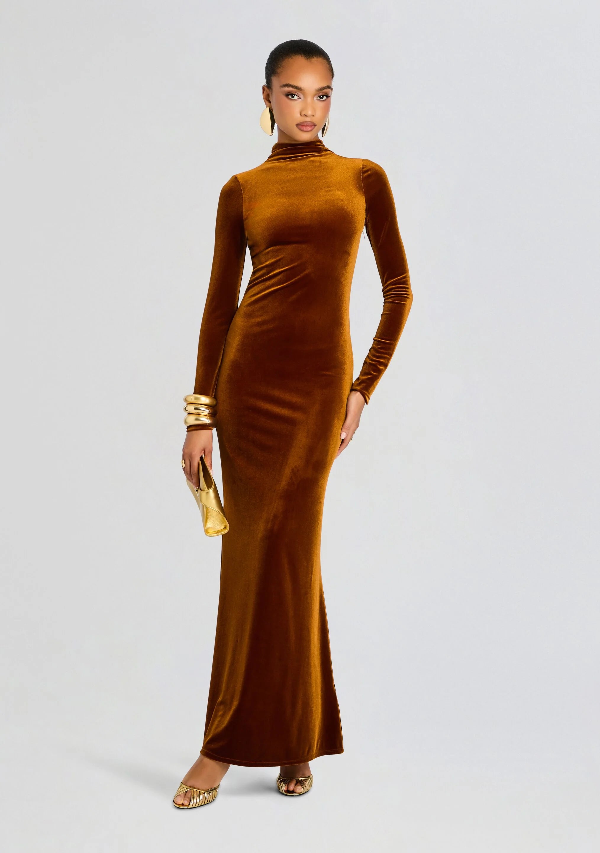 Viola Velvet Maxi Dress