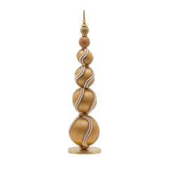 Royal Pearl Christmas Topiary Finial