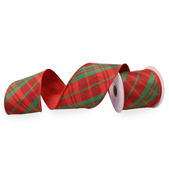 Tartan Twist Christmas Ribbon 4 x 10yds