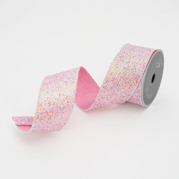 Pink Candy Fairy Dust Ribbon 1 x 10yds
