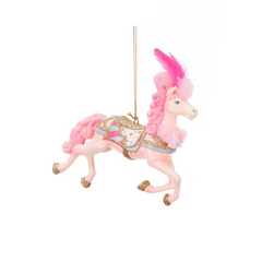 Cotton Candy Carnival Horse Ornaments 14.5cm