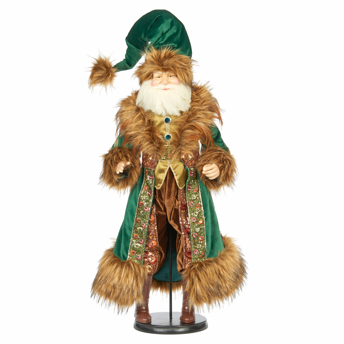 Fairy Forest Santa Figure 77cm