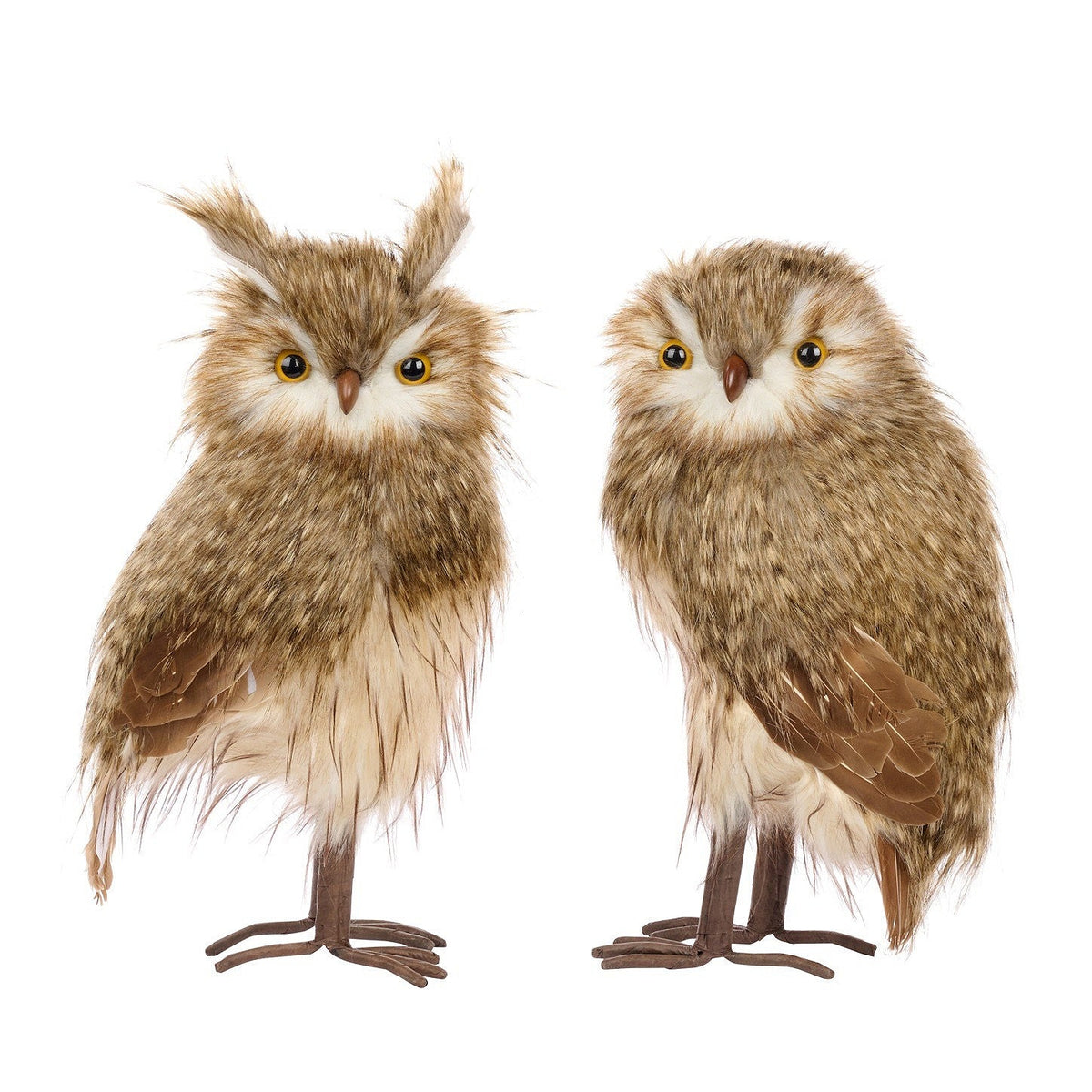 Woodland Owl Large Ornament 39cm (Set of 2)