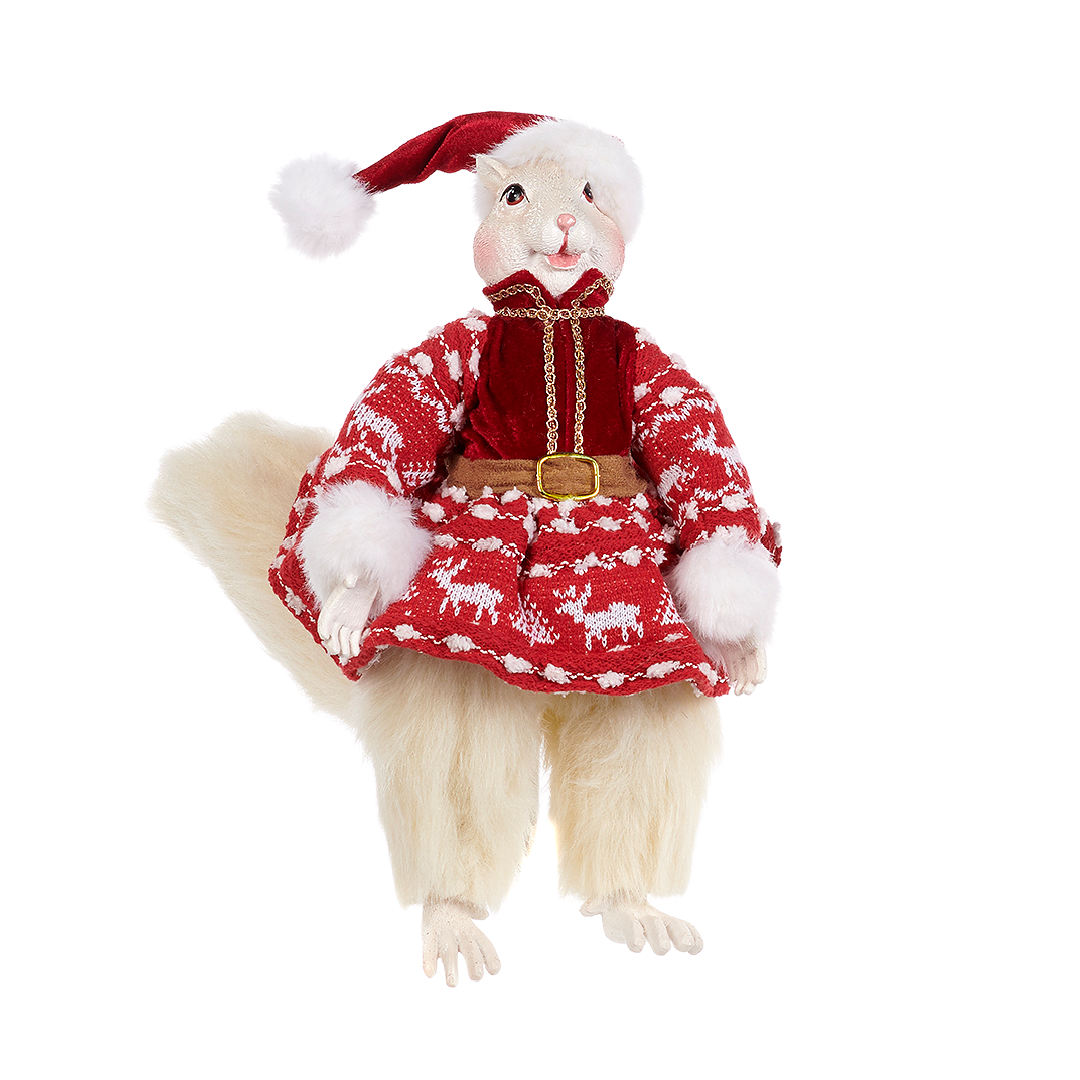 Lapland Squirrel Christmas Figures 35cm