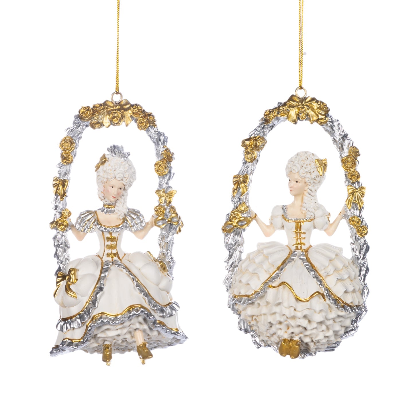 Rococo Floral Swing Ladies Duo 13cm