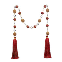 Royal Jewels Bordeaux Tassel Garland 90cm