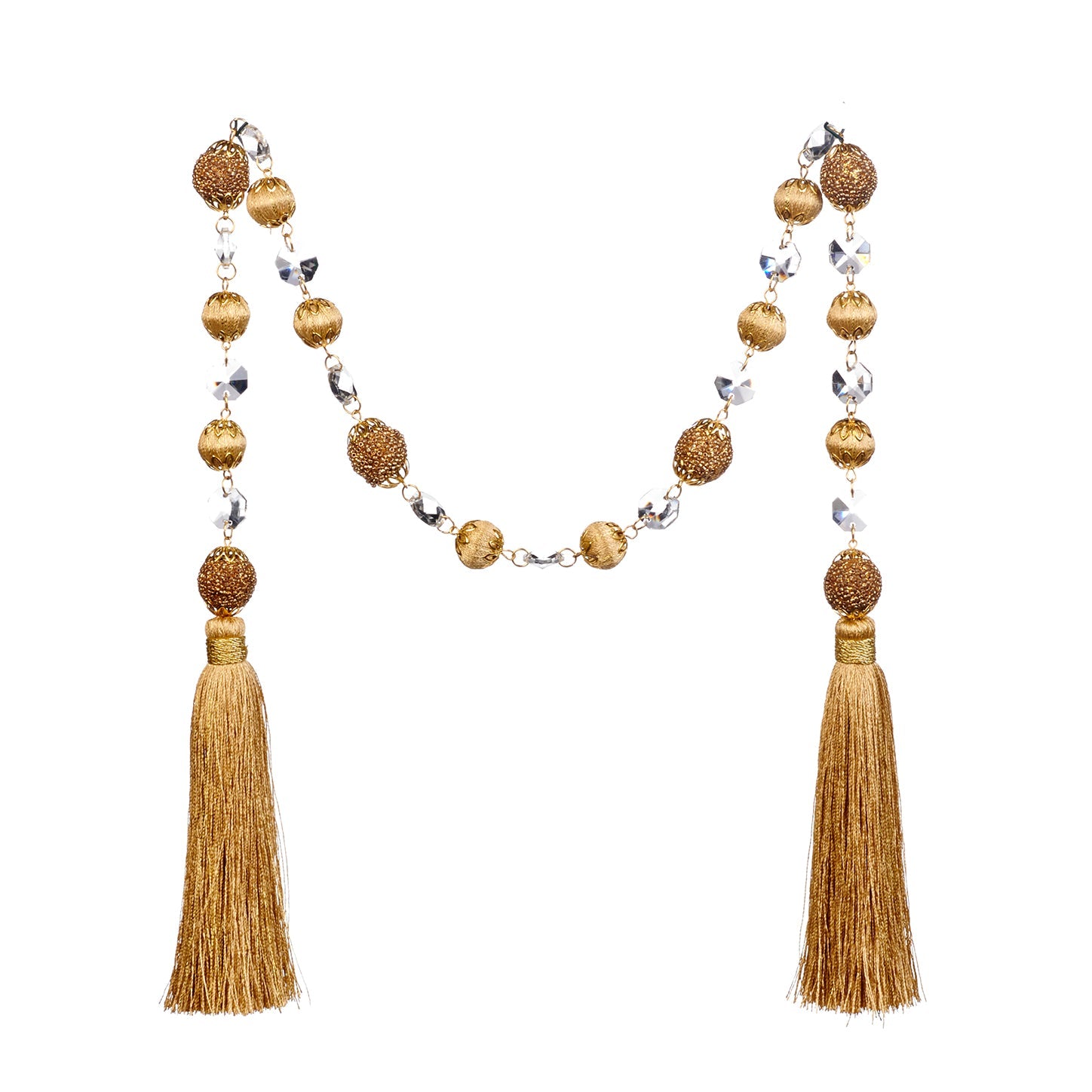 Royal Jewels Golden Tassel Garland 90cm